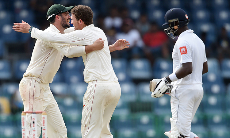 ശ്രീ​ല​ങ്ക​ക്ക്​ ബാ​റ്റി​ങ്​ ത​ക​ർ​ച്ച